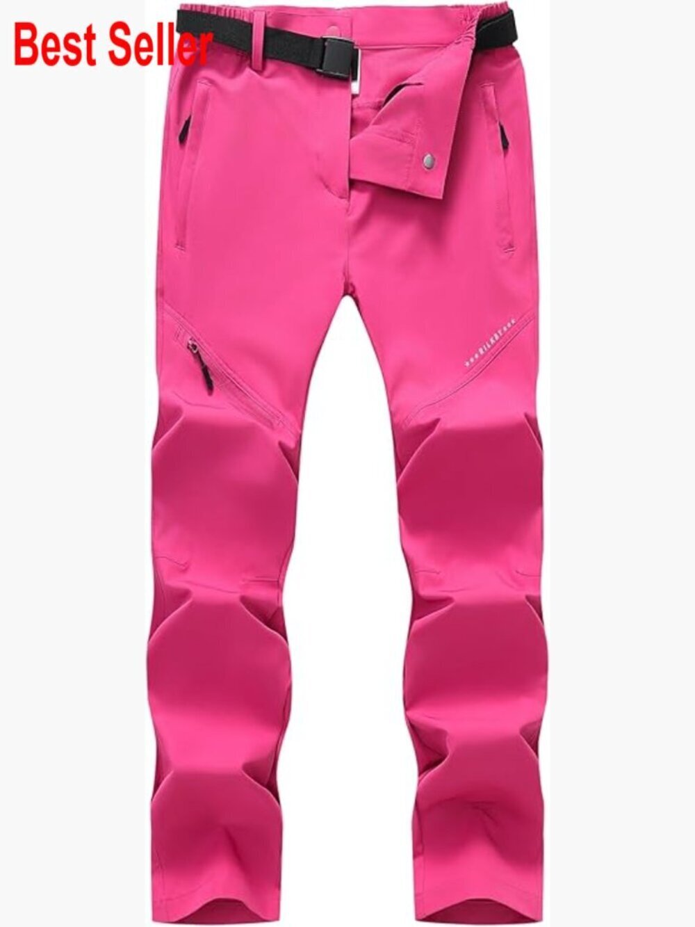 Lightweight Quick-Dry Water Resistant Hiking Pants with Elastic Waist